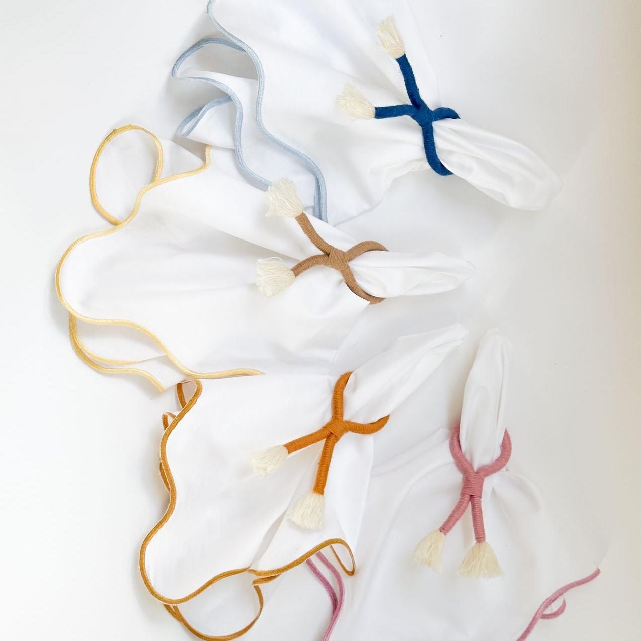 Wave Trim Cotton Napkin
