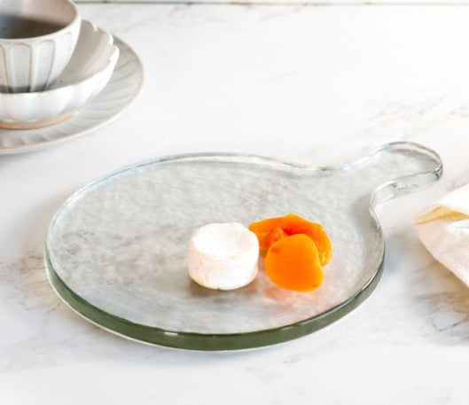 Round Glass Cheese Chiller