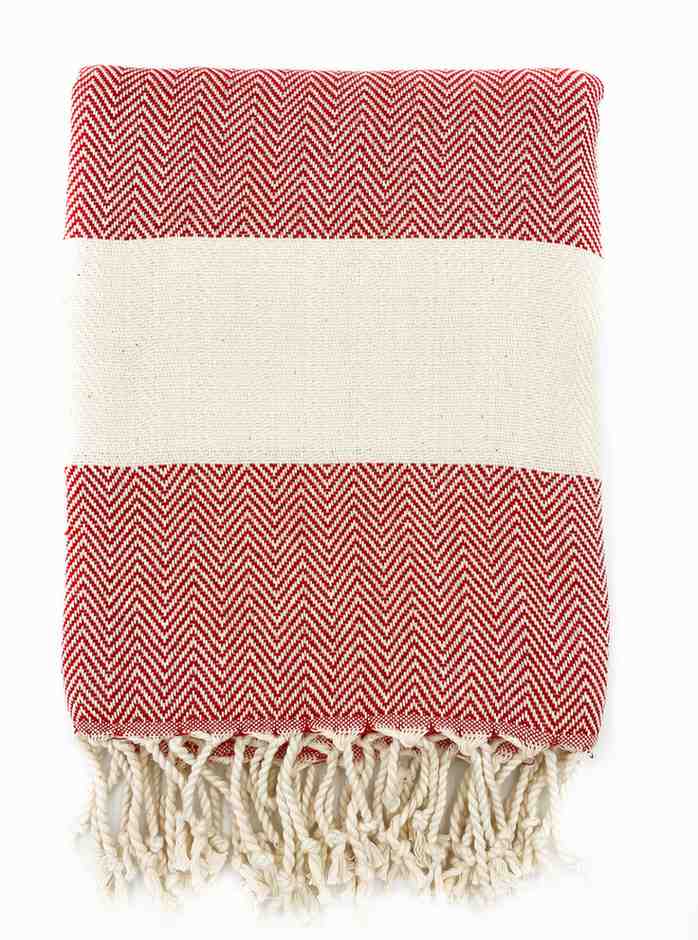 Herringbone Turkish Cotton Towel