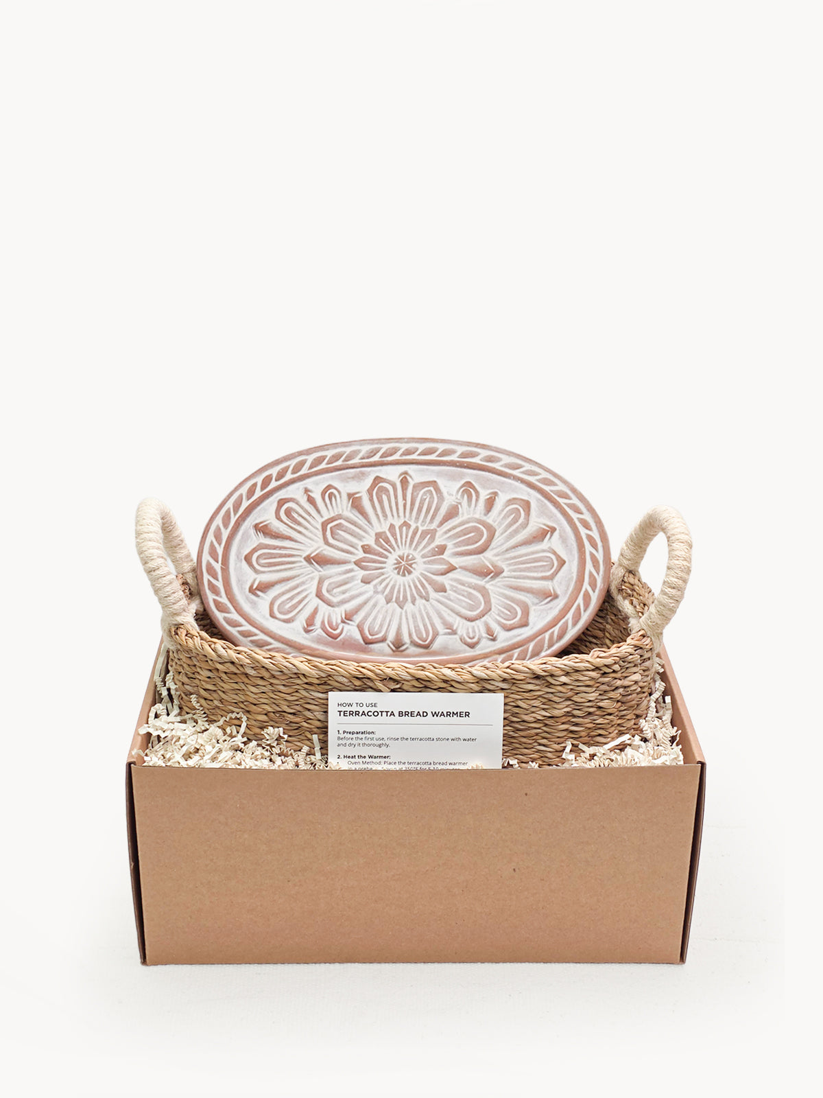 Terracotta Bread Warmer Set