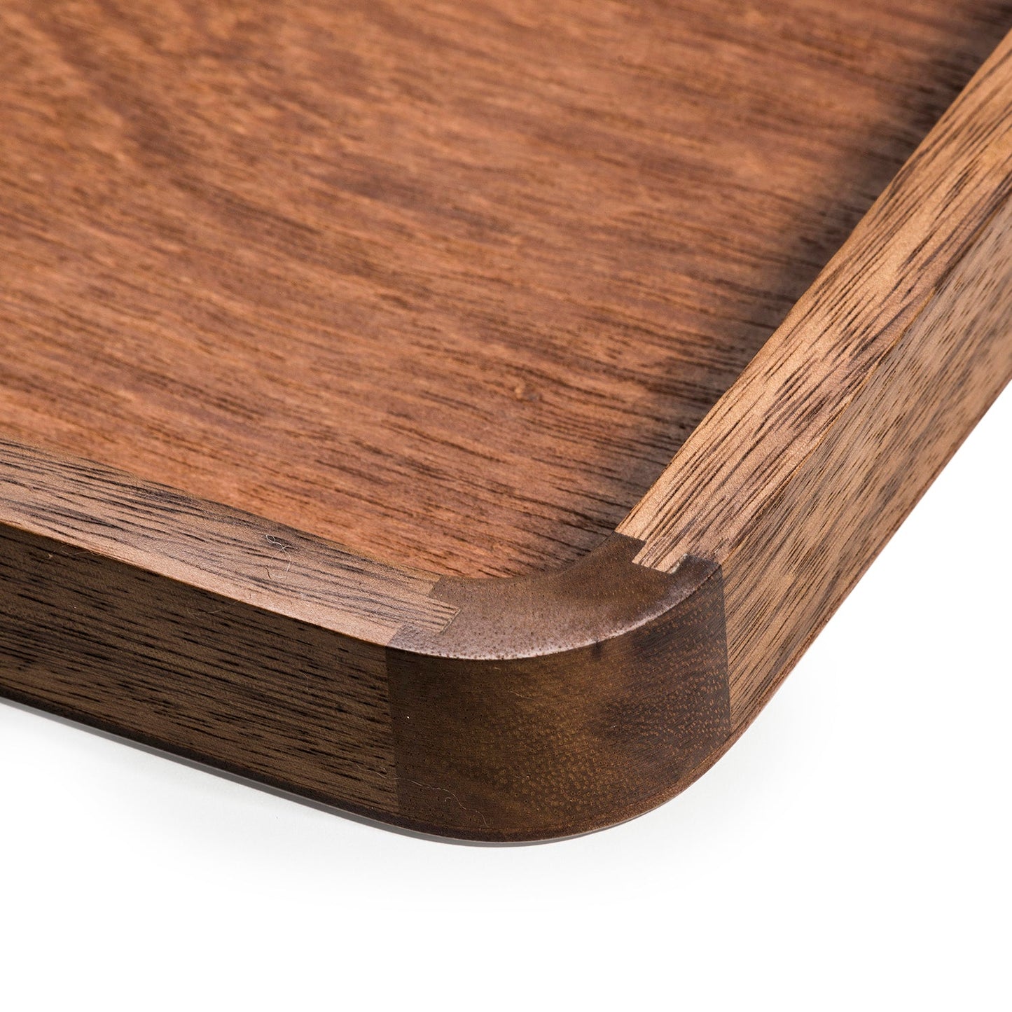 Acacia Wood Serving Tray with Handles