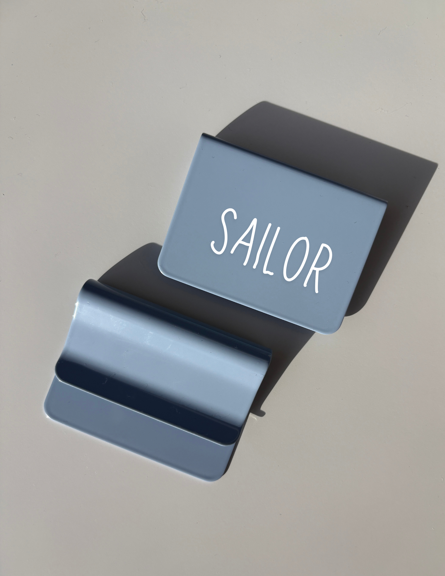 Minimal Metal Label Clip – Pantry & Storage Organizer Tag