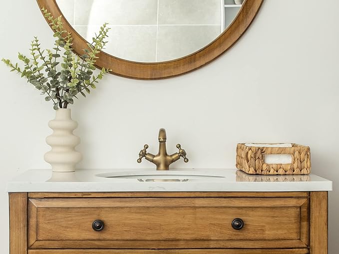 Water Hyacinth Storage Baskets | Set of 2 Small