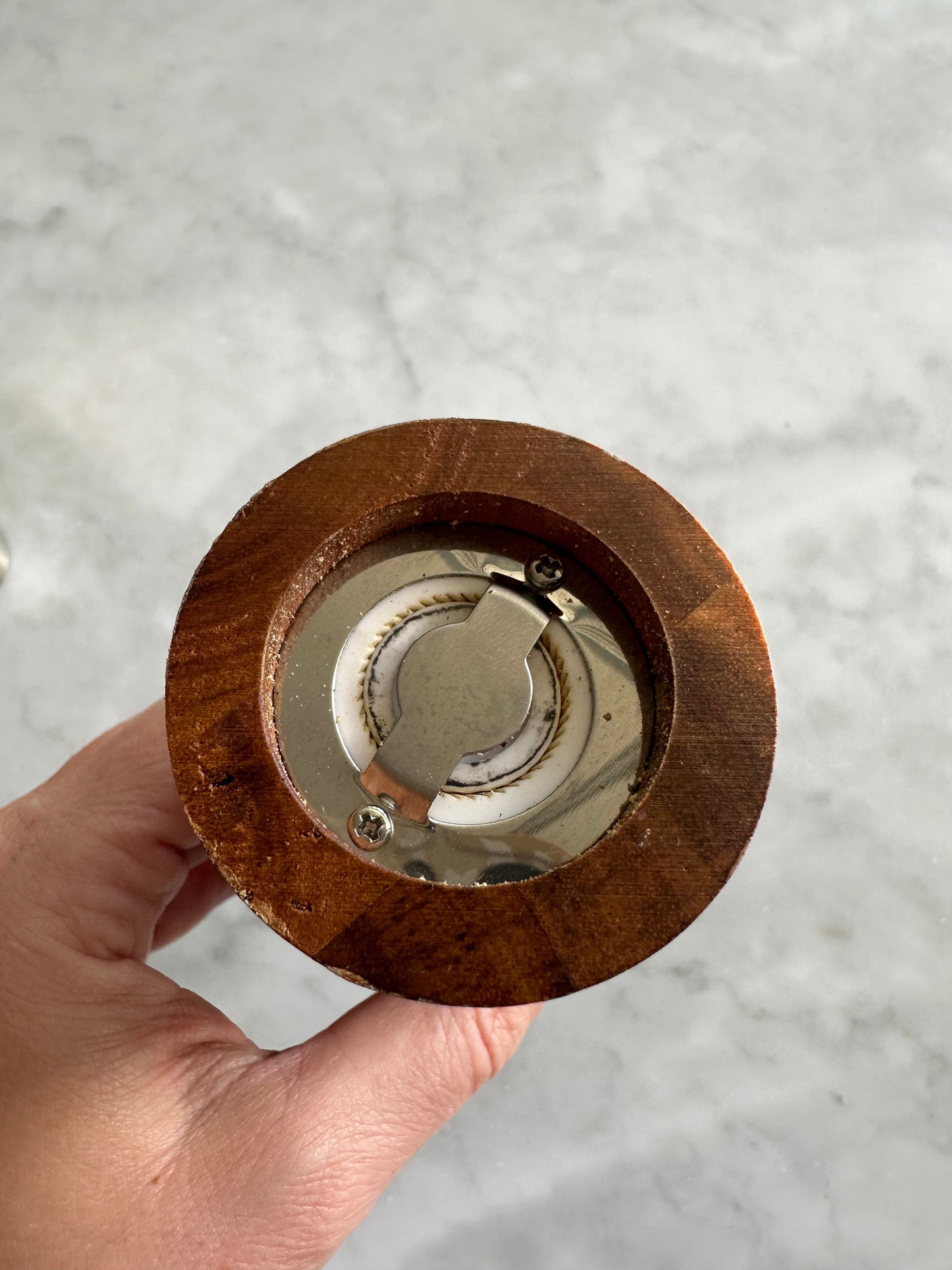 Portofino Acacia Wood Salt & Pepper Grinder Set