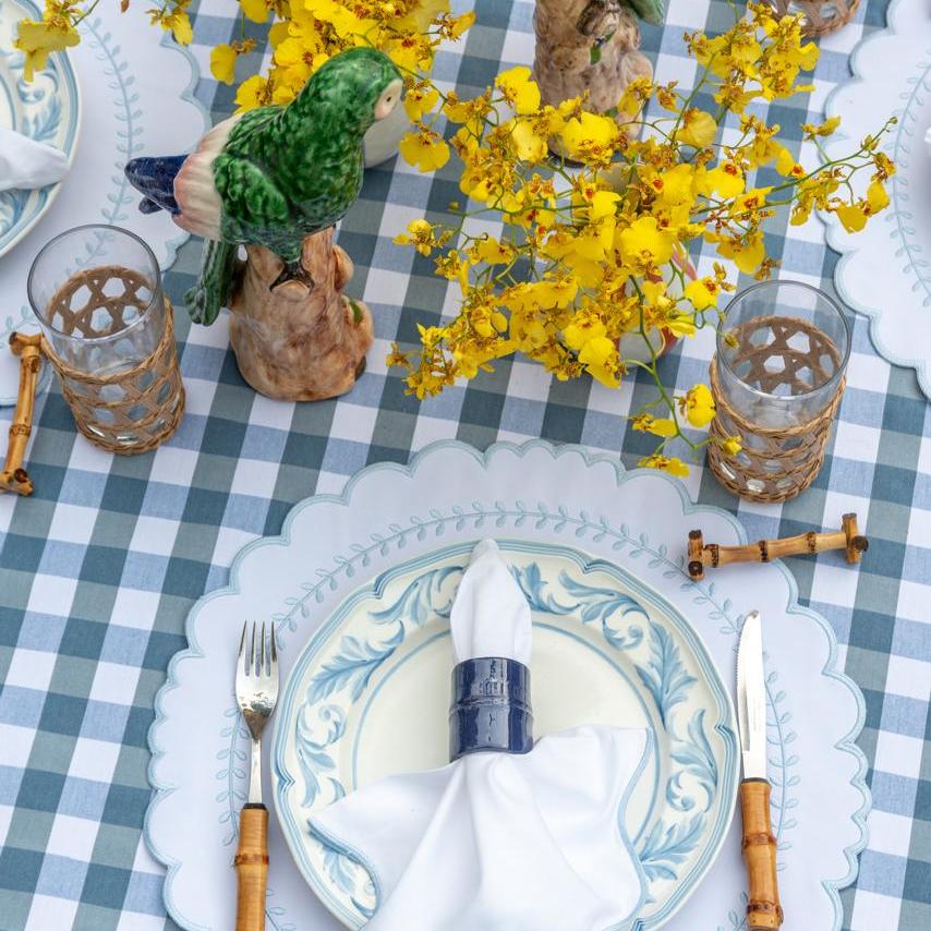 Wave Trim Cotton Napkin