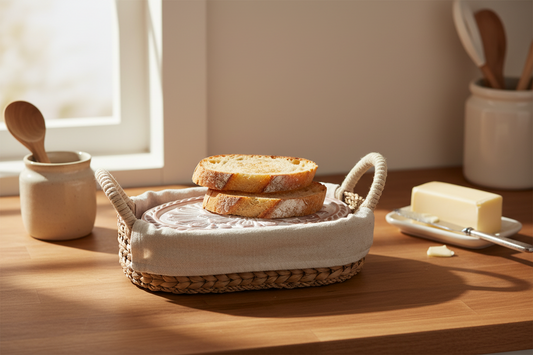 Terracotta Bread Warmer Set