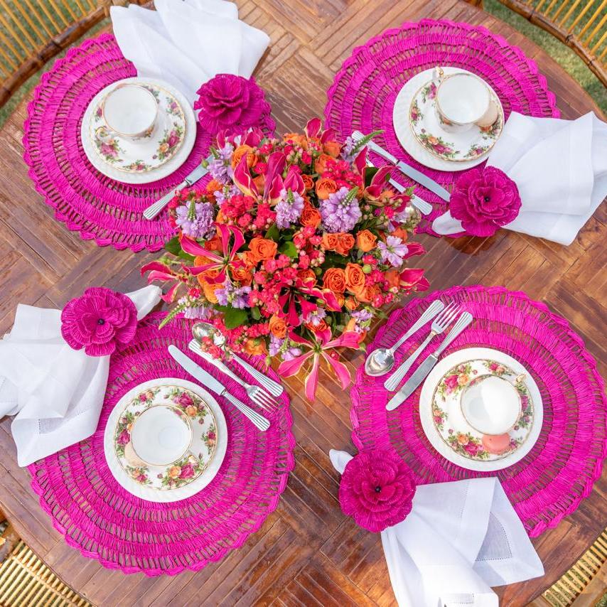 Buriti Straw Placemat | Handwoven Natural Fiber