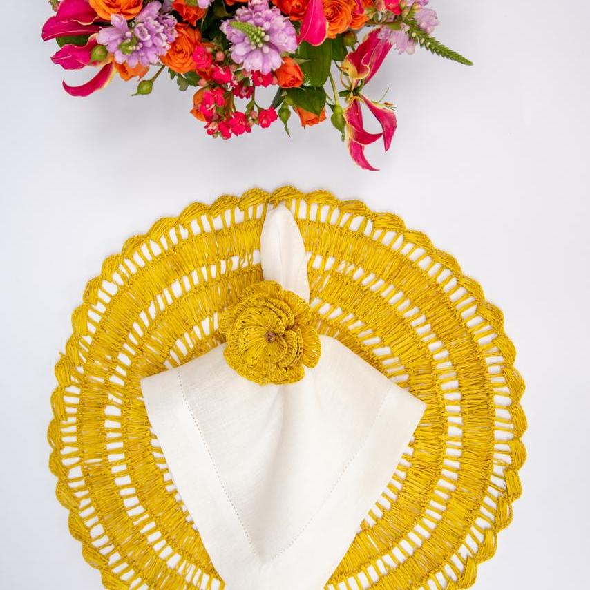 Buriti Straw Placemat | Handwoven Natural Fiber