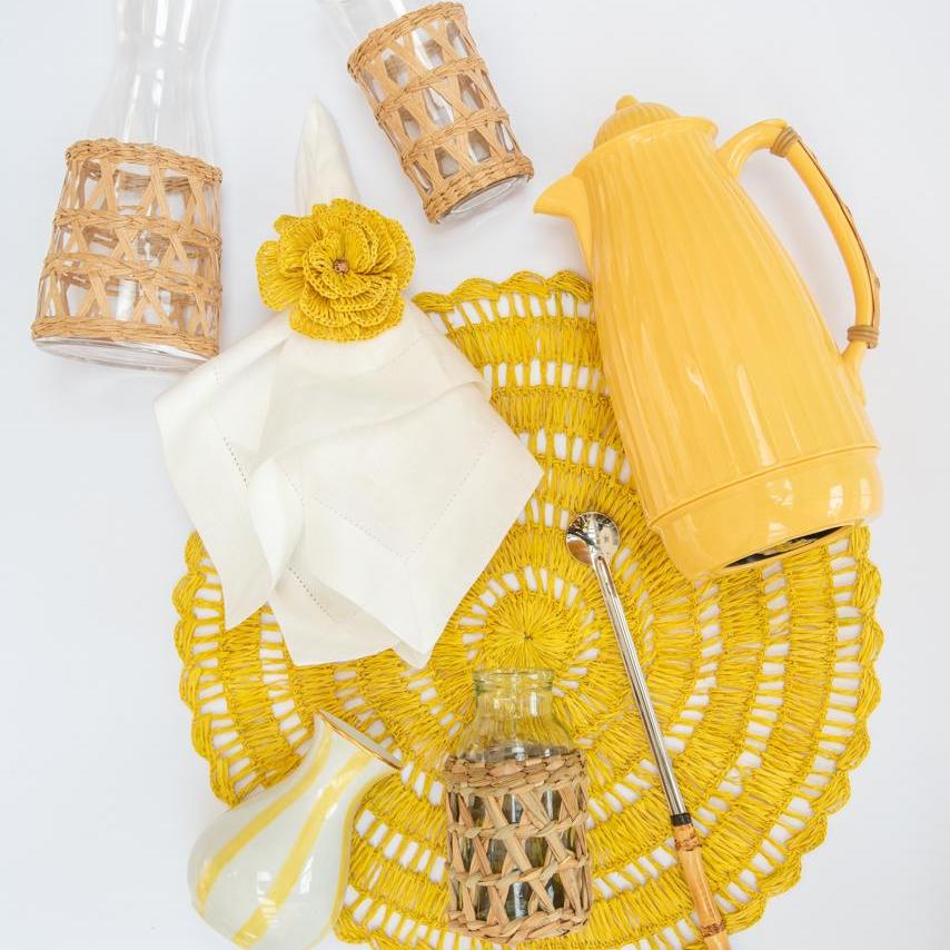 Buriti Straw Placemat | Handwoven Natural Fiber