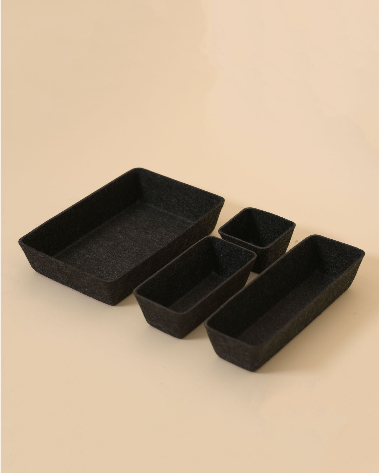 Modular Felt Drawer Organizer Set – Minimal Storage System