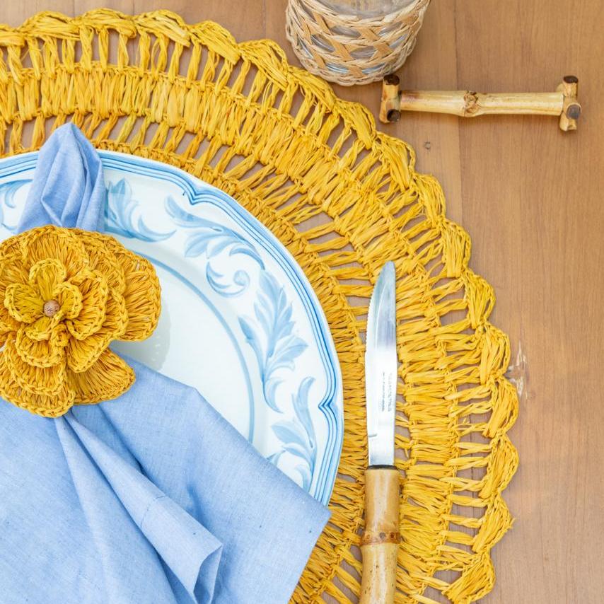 Buriti Straw Placemat | Handwoven Natural Fiber