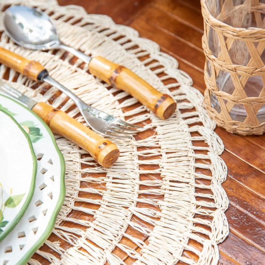 Buriti Straw Placemat | Handwoven Natural Fiber