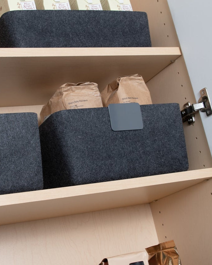 Minimal Metal Label Clip – Pantry & Storage Organizer Tag