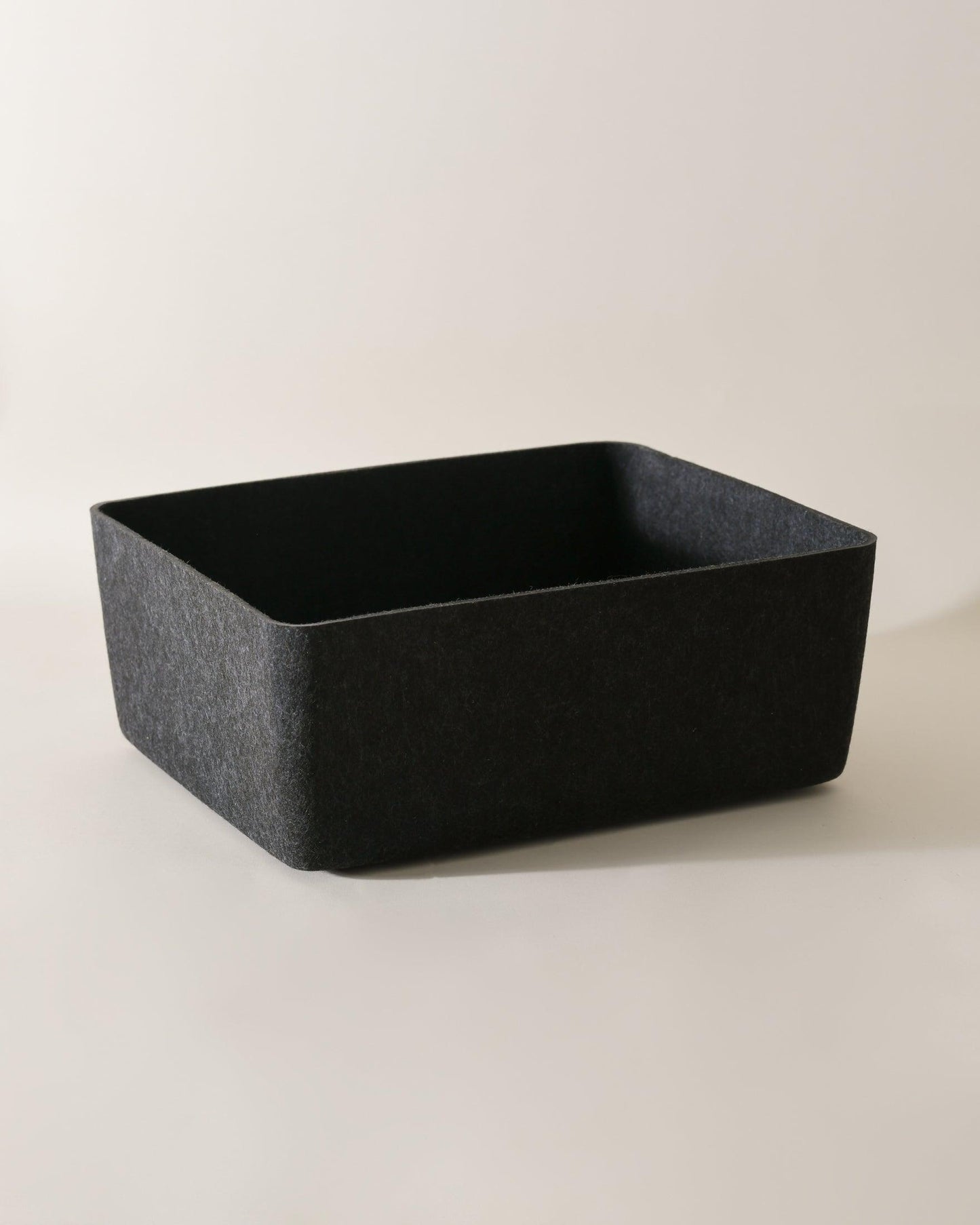 The Sculpted Bin – Large | Structured Felt Storage
