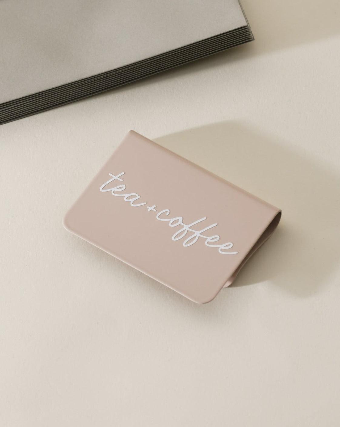 Minimal Metal Label Clip – Pantry & Storage Organizer Tag