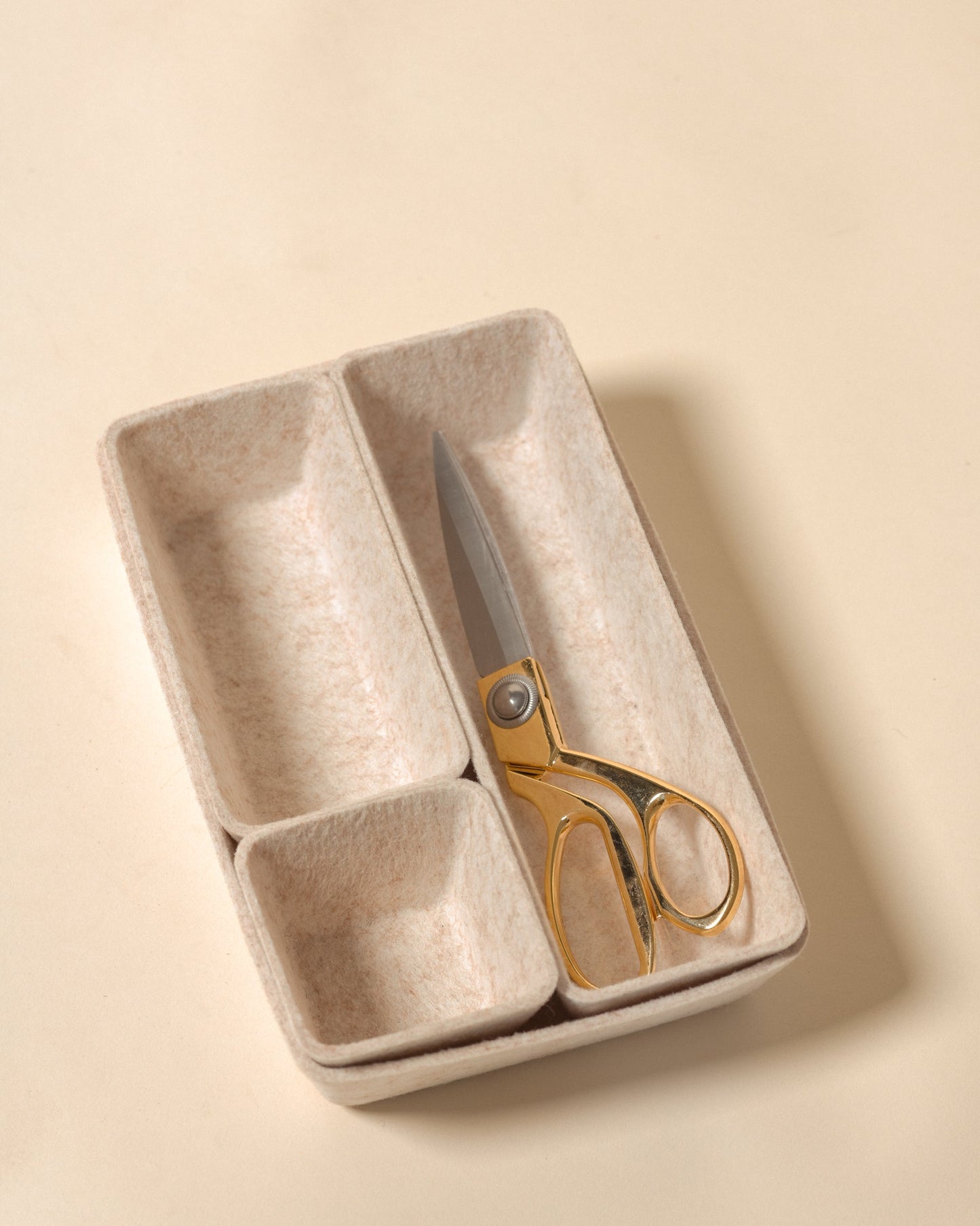 Modular Felt Drawer Organizer Set – Minimal Storage System