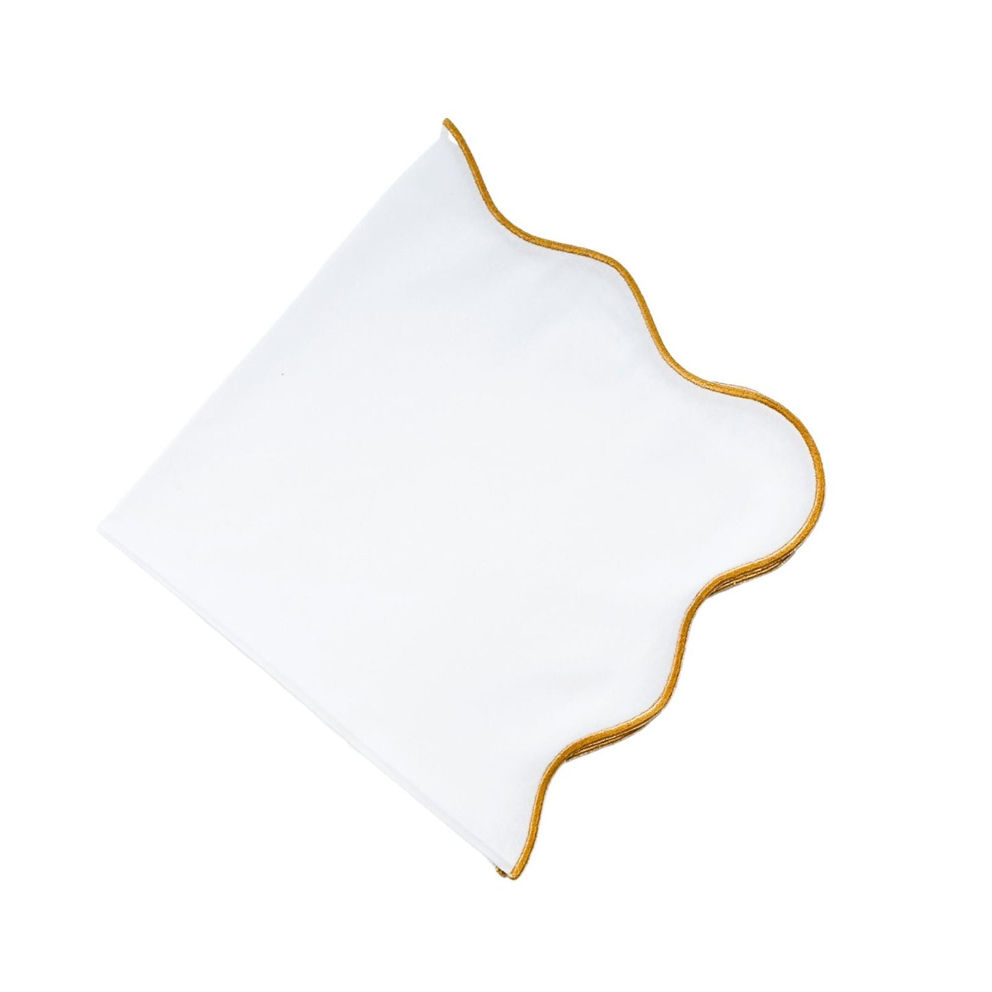 Wave Trim Cotton Napkin