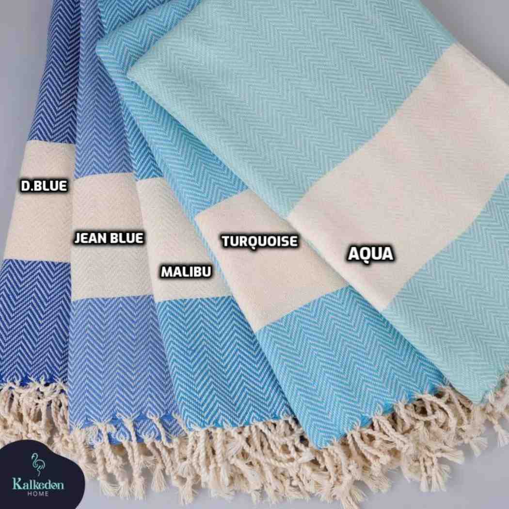 Herringbone Turkish Cotton Towel