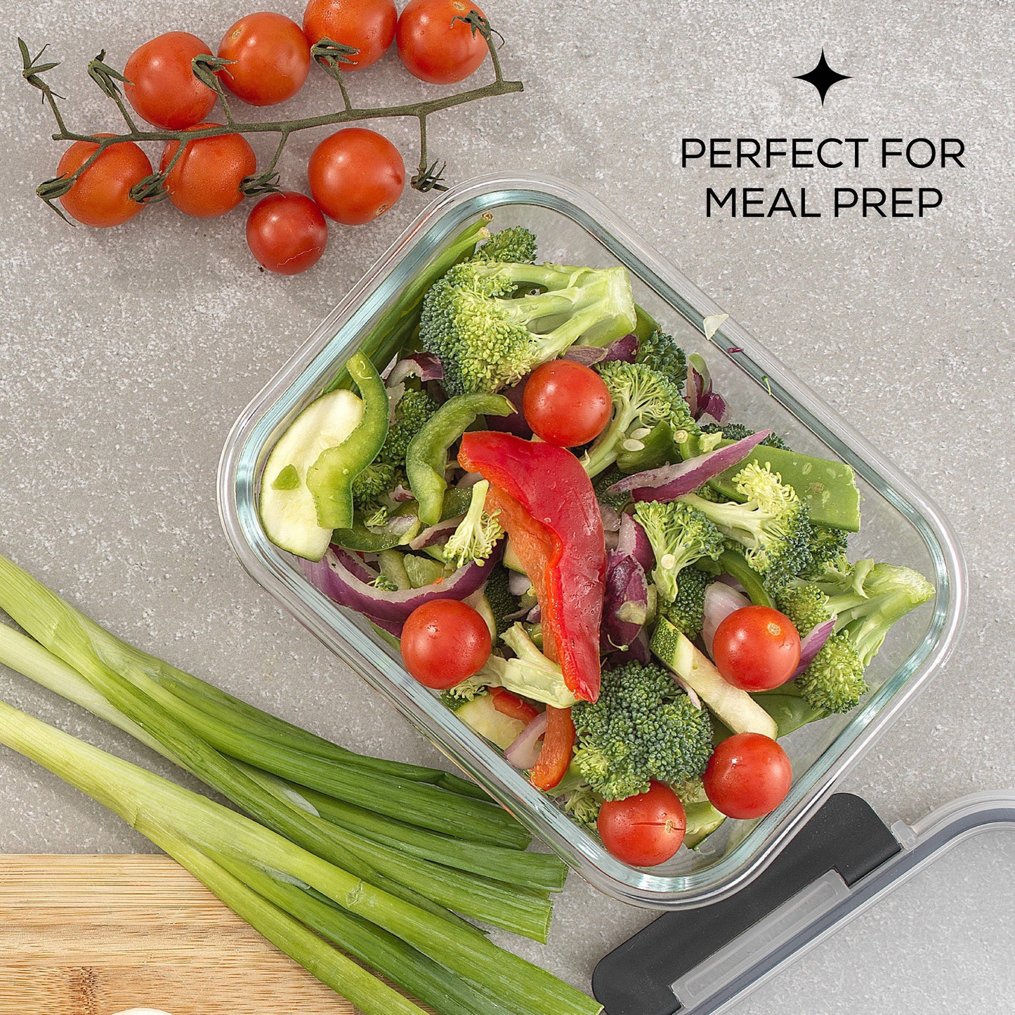 JoyJolt 24-Piece Glass Food Storage Container Set | Airtight Borosilicate Lids