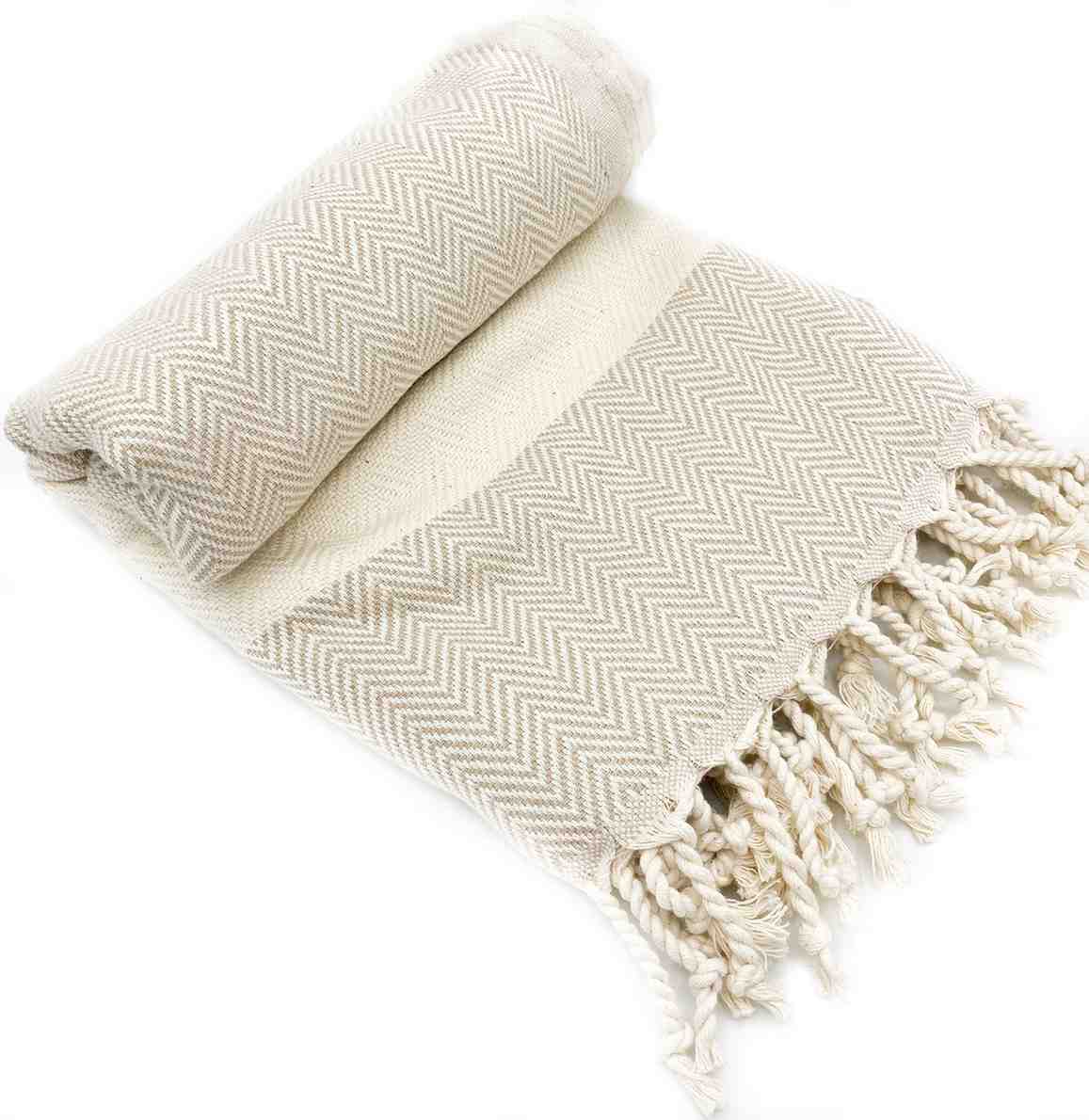 Herringbone Turkish Cotton Towel