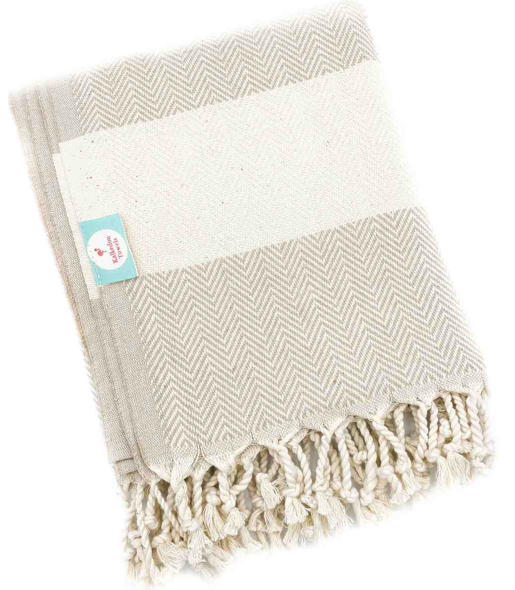 Herringbone Turkish Cotton Towel
