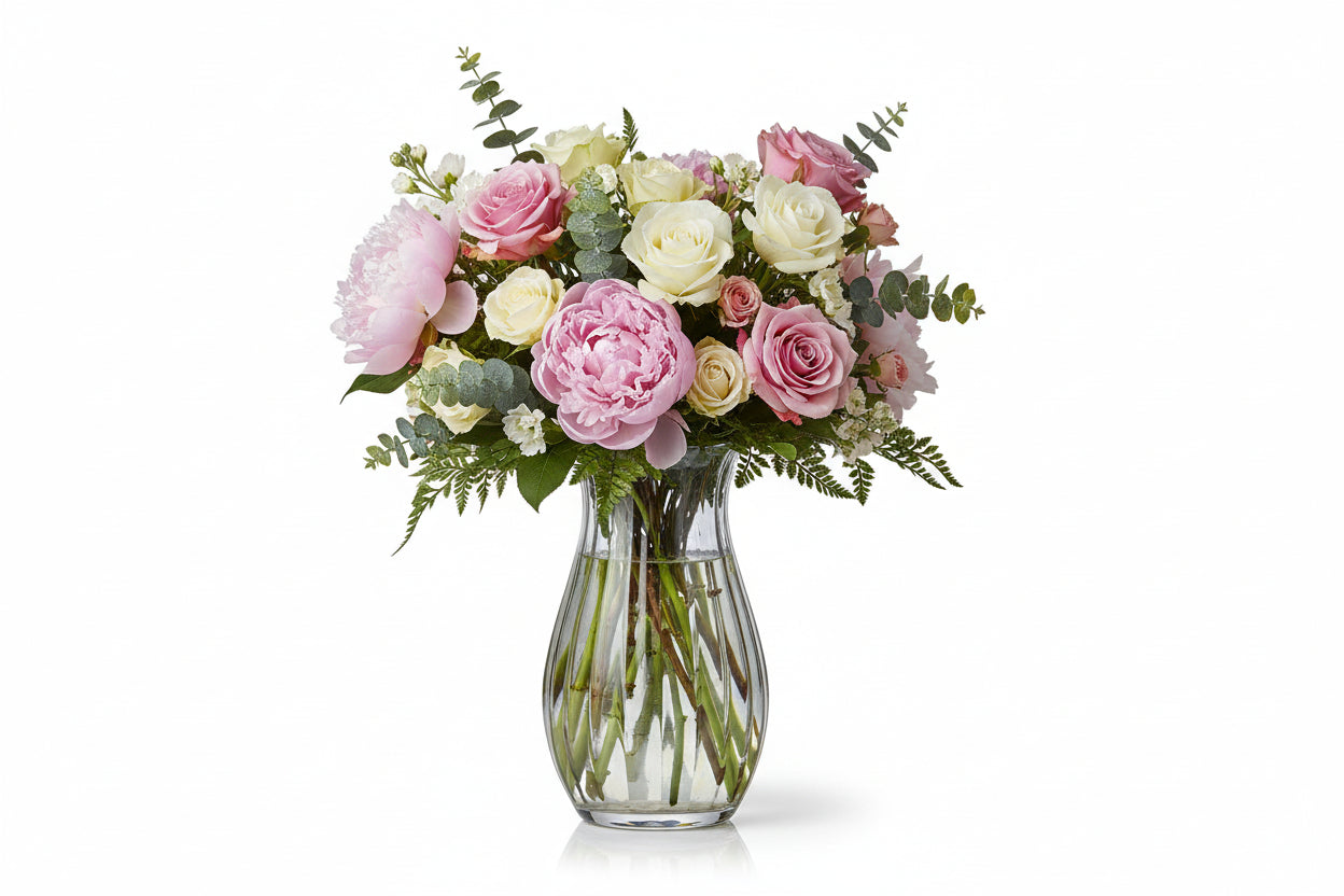 Wavy Glass Vase