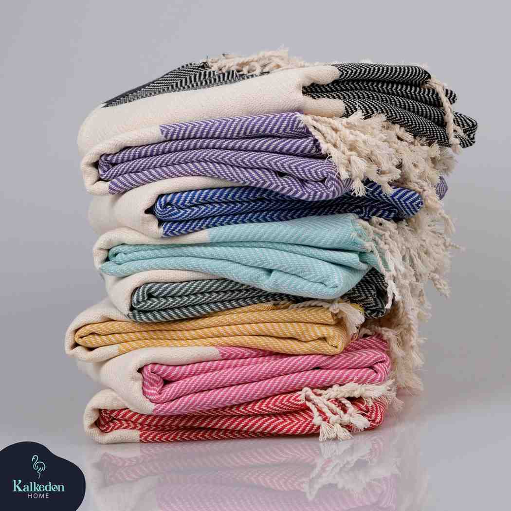 Herringbone Turkish Cotton Towel