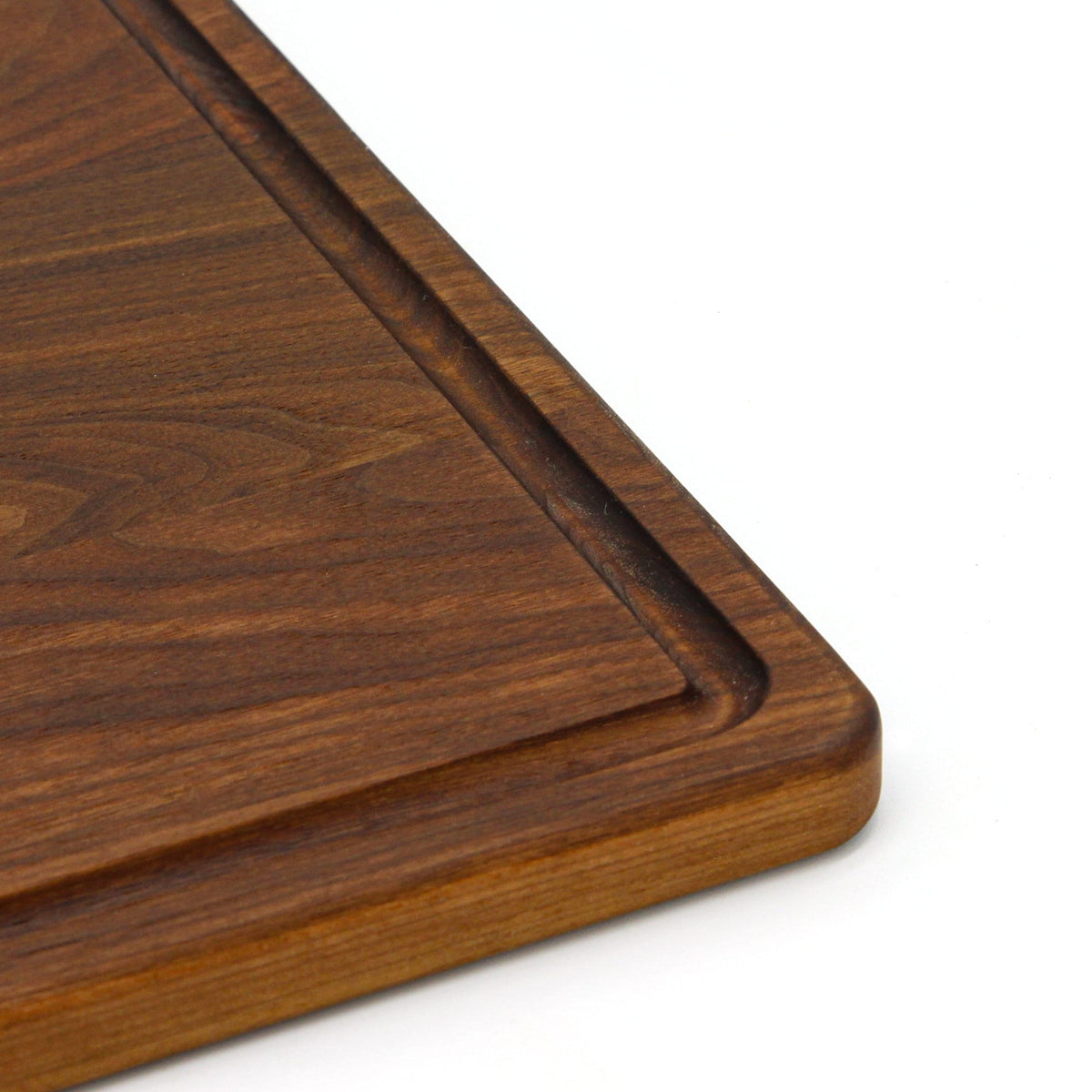 Large Wood Cutting Board with Juice Groove, 18 x 12