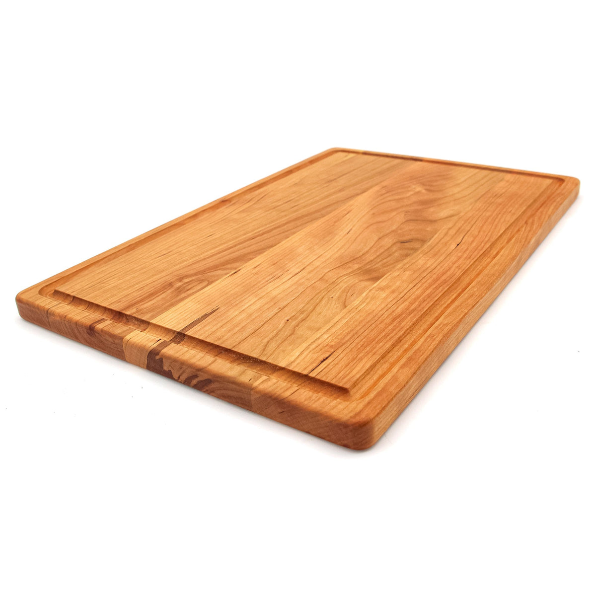 Large Wood Cutting Board with Juice Groove, 18 x 12