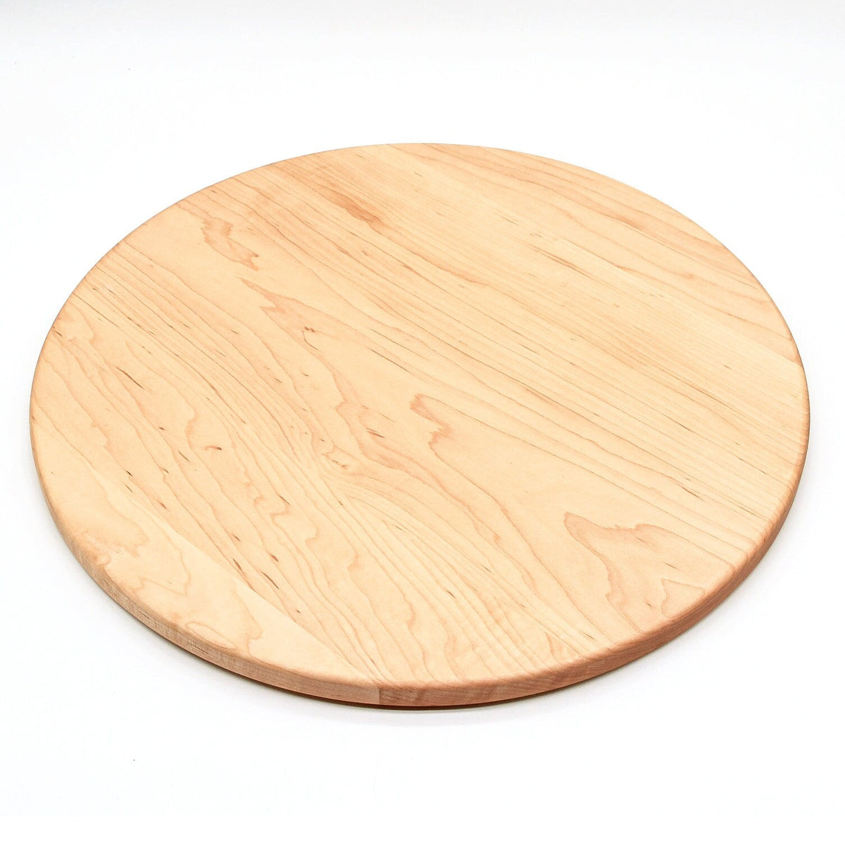 Round Cheese Board, 18 inch Walnut or Maple