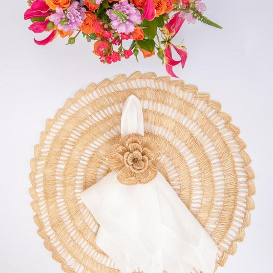 Buriti Straw Placemat | Handwoven Natural Fiber