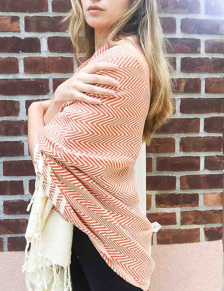 Herringbone Turkish Cotton Towel