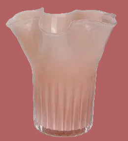 Fluted Glass Vase