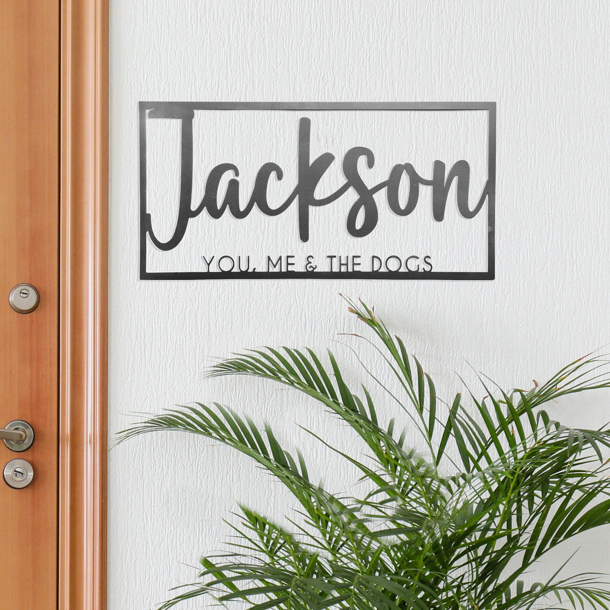 This Is Us Family Name Sign | Personalized Metal Wall Sign