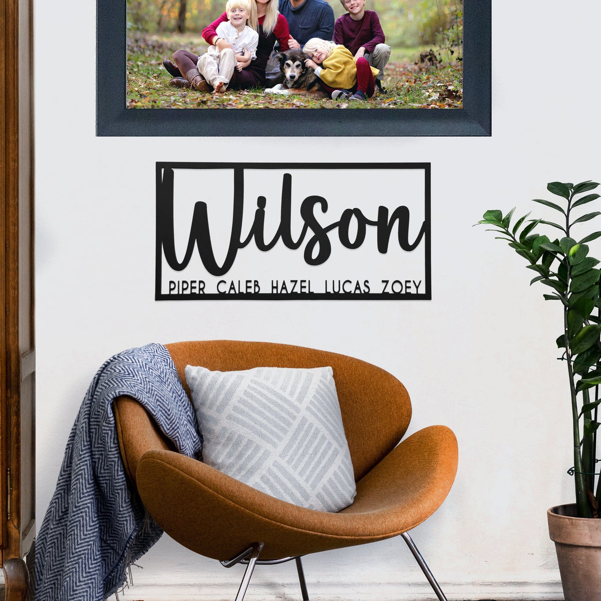 This Is Us Family Name Sign | Personalized Metal Wall Sign