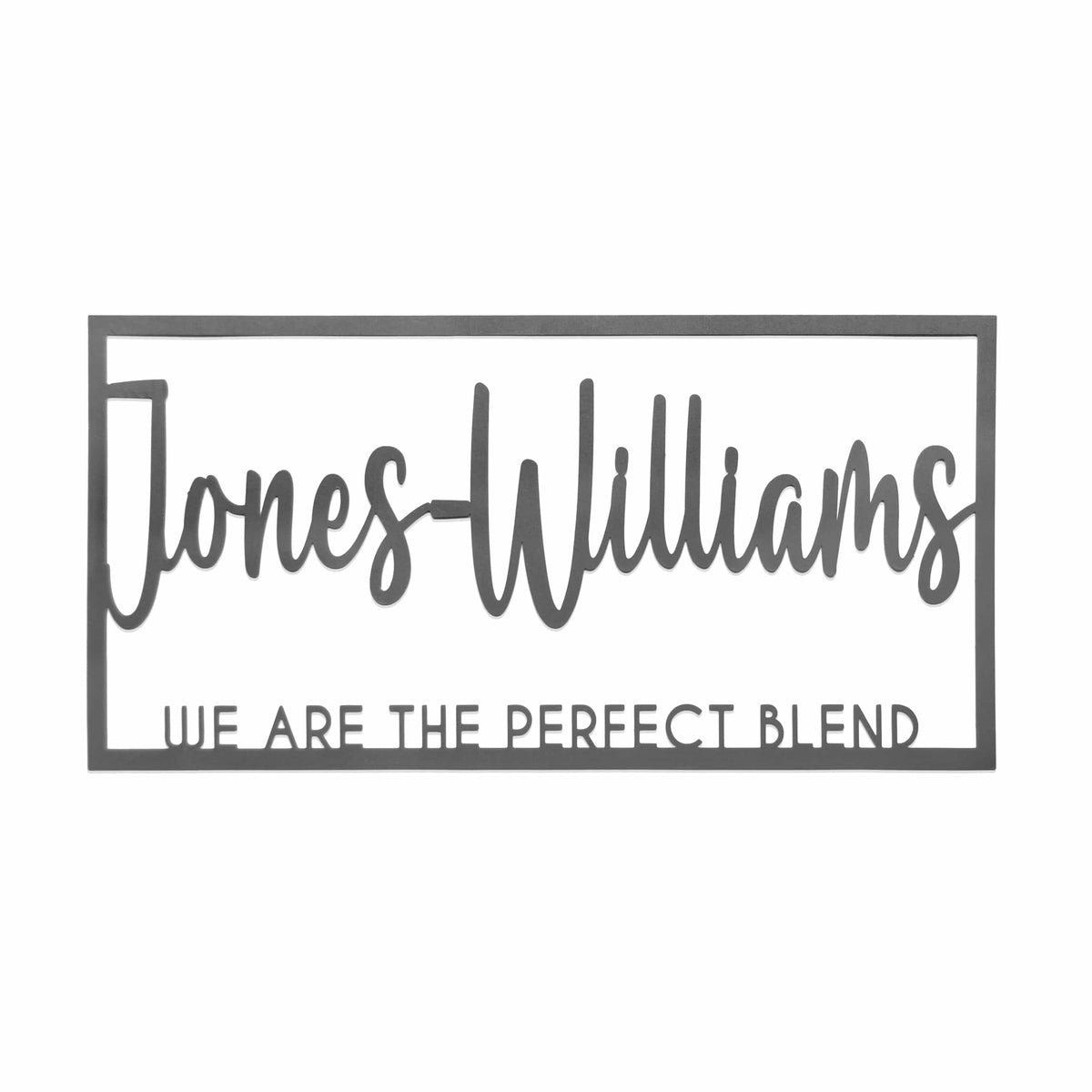 This Is Us Family Name Sign | Personalized Metal Wall Sign