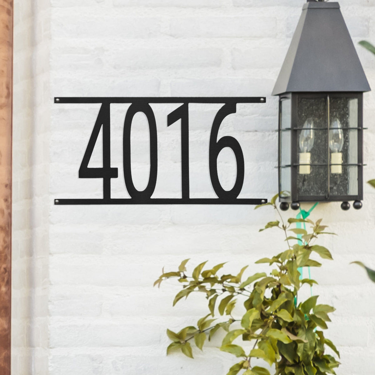 Simple Address Plaque | Minimal Laser-Cut House Numbers