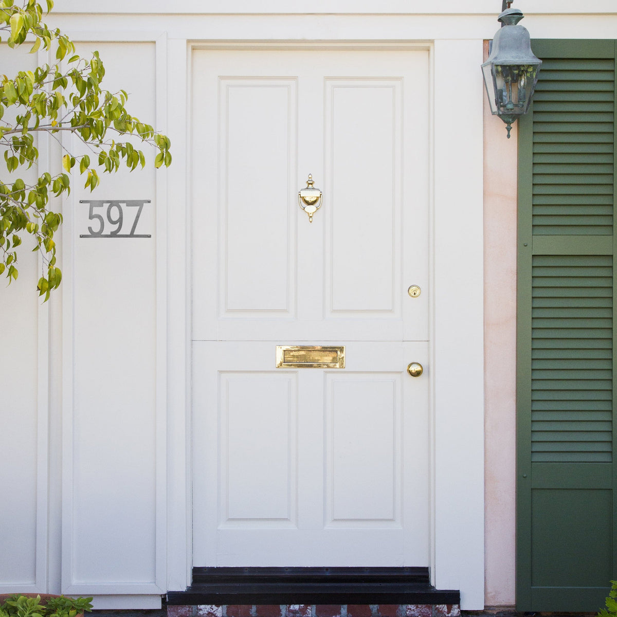 Simple Address Plaque | Minimal Laser-Cut House Numbers