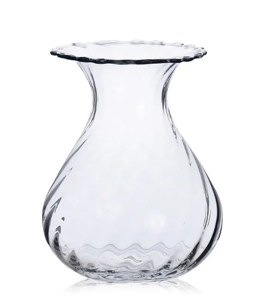Wavy Glass Vase