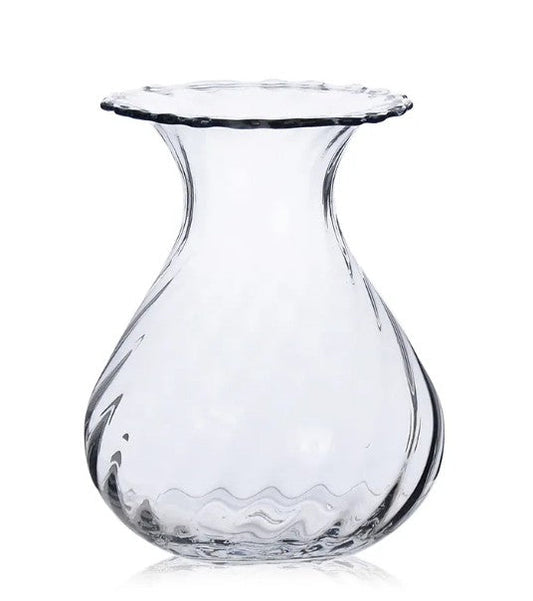 Wavy Glass Vase