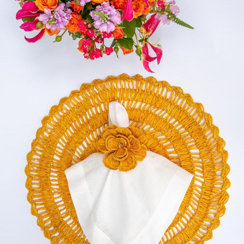 Buriti Straw Placemat | Handwoven Natural Fiber